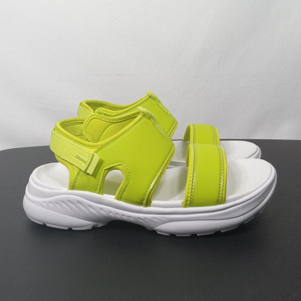 AVIA Avi-Atlantic Bright Lime Green Lightweight Womens Sandal Size 11 - Picture 2 of 14